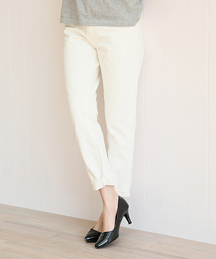 ボーイフレンドデニムパンツ