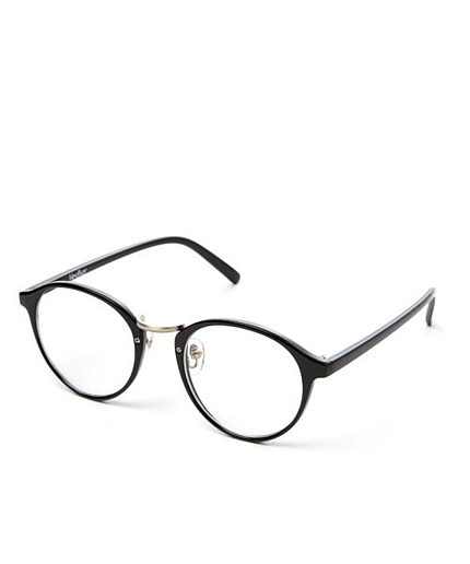 【プライスダウン】メタルブリッジメガネ