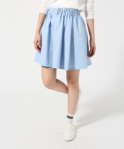 ウエストギャザーボリュームスカート