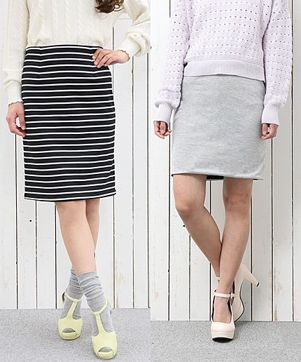 SSリバーシブルタイトスカート