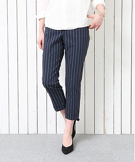 【新色追加】ナイロンレーヨンムジガラトラウザー