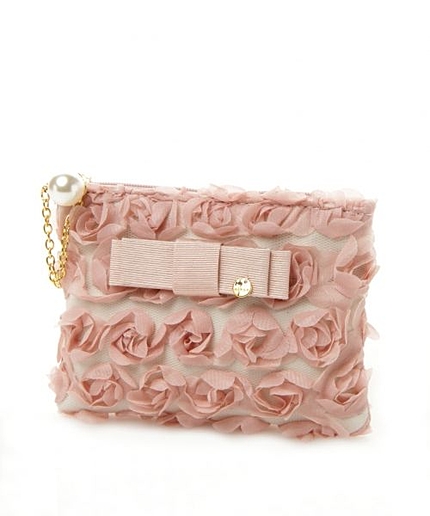 フラワーペタルミニポーチ/mikoa