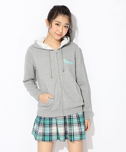 レースフード*ロゴパーカー