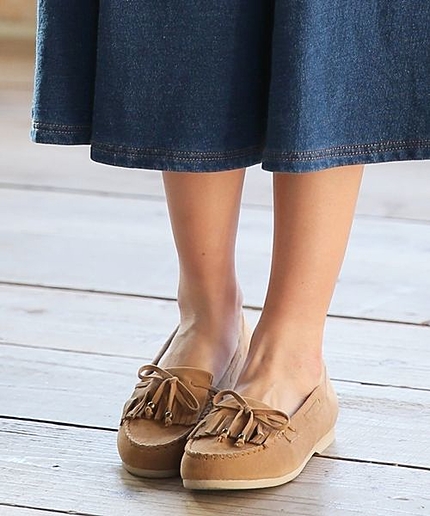 フリンジペタンコパンプス