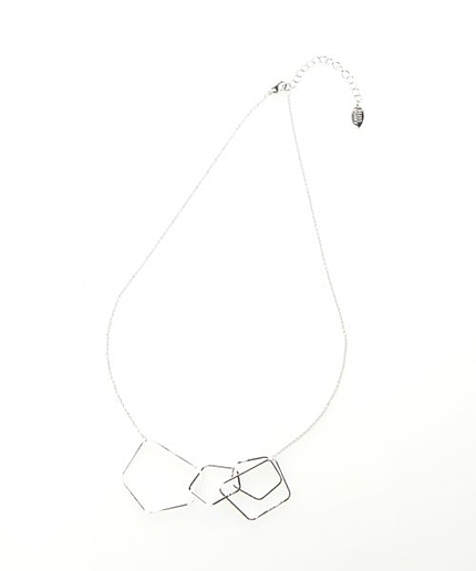 アシメトップモチーフショートネックレス