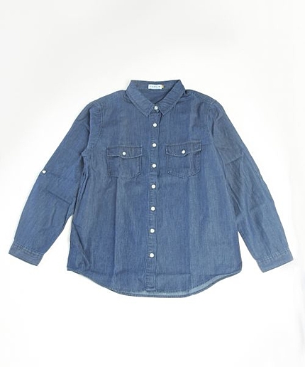 デニムシャツLS