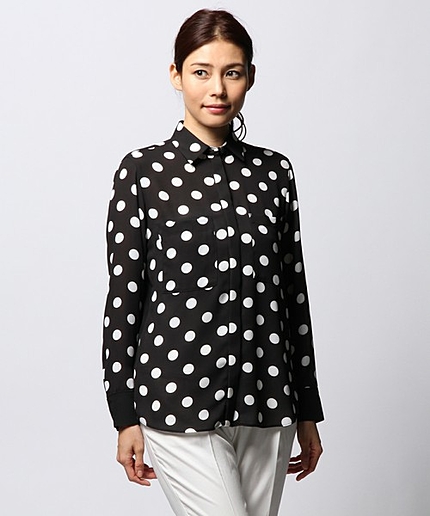 BoldDotブラウス