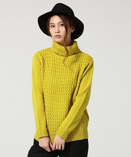 【WEB限定価格】５ゲージタテアミニットプルオーバー長袖