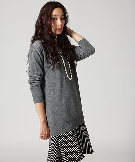 【Sサイズ展開アイテム】12ゲージE/ACVネックチュニック