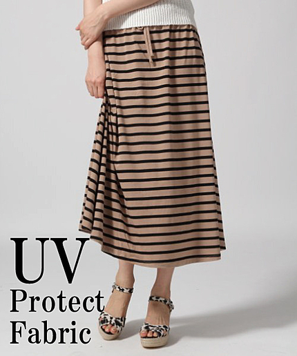 【機能素材シリーズ】14SSUVカットマキシスカート