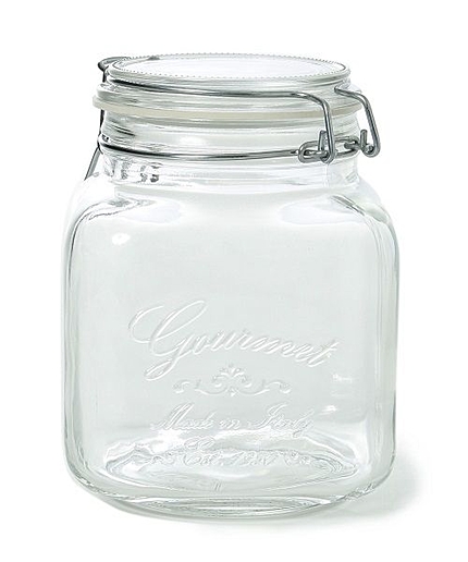 BORGONNOVE ガラスジャー 1700