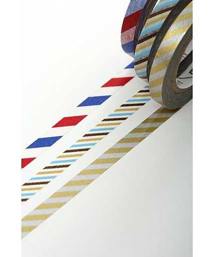 マスキングテープ スリムツイスト3P