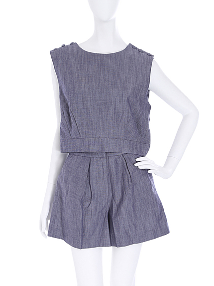 【dazzlin】綿麻スラブセットアップ