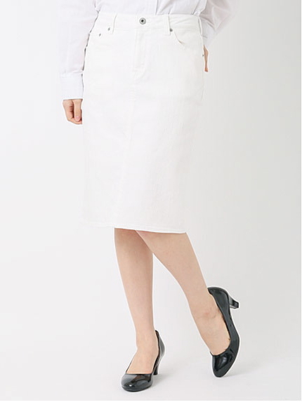 デニムタイトスカート