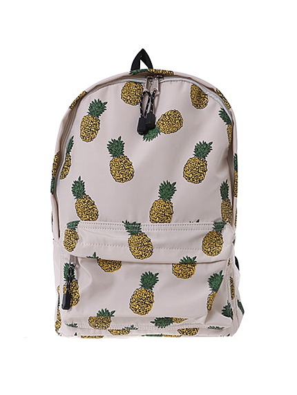 フルーツ柄デイパック