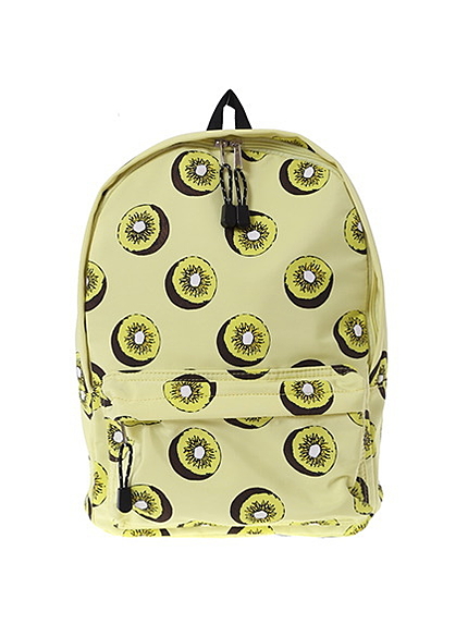 フルーツ柄デイパック