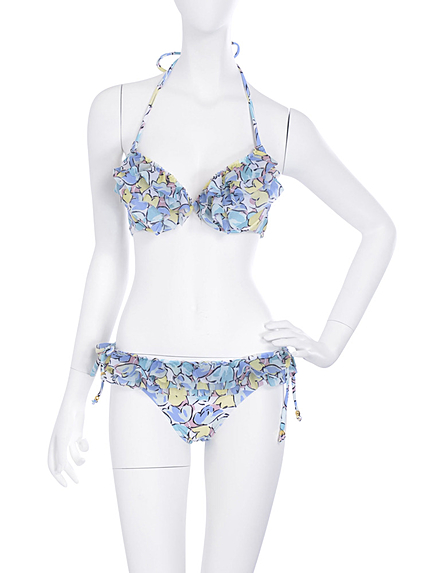 【goods】チューリップ柄フリルビキニ