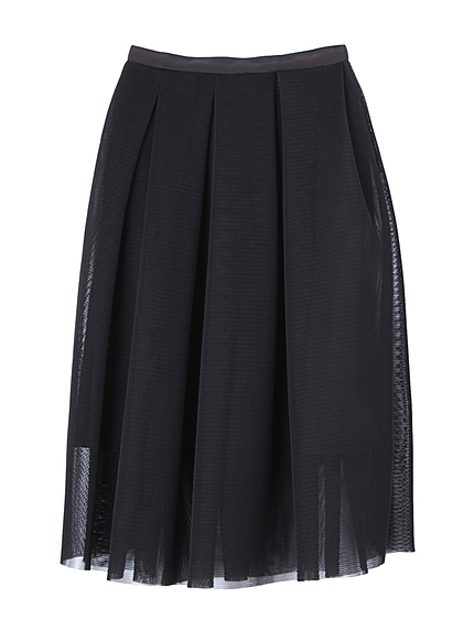 【HAN AHN SOON】メッシュスカート