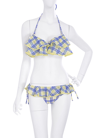 【goods】マドラスチェックビキニ