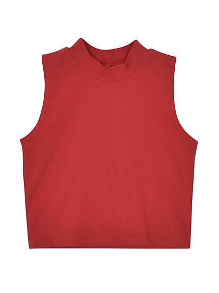 ハイネックノースリTOPS