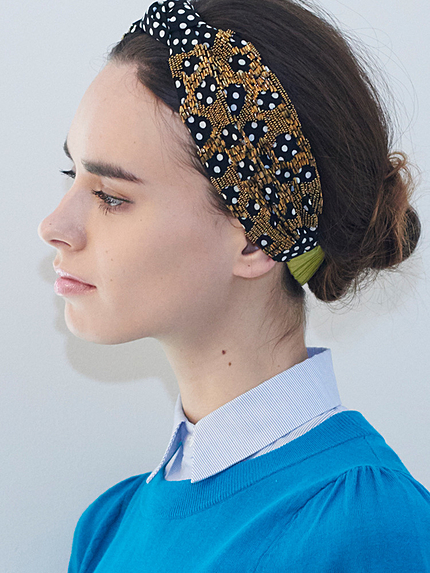 ペールコットン付け襟