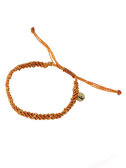 【wakami】Love シングルブレスレット マスタード