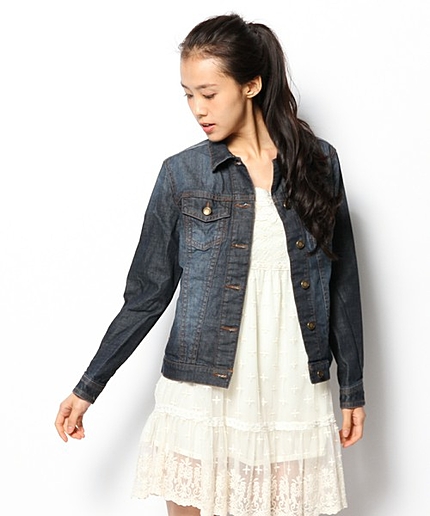 ＳＡＫＵＲＡコラボウォッシュドデニムGジャン