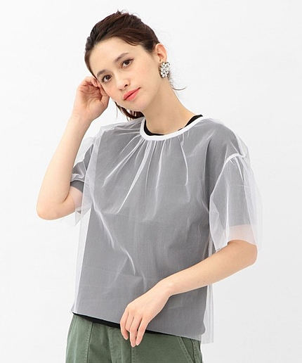 チュールTシャツ/AEFC ﾁｭｰﾙ PO