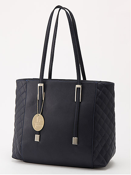 キルティングトートバッグ