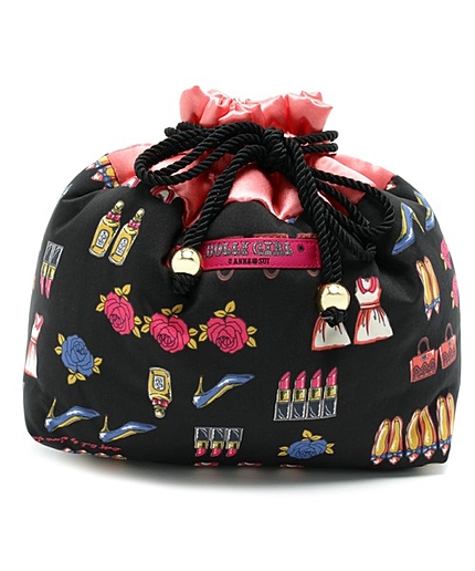 パーティーモチーフプリントポーチ（ミニサイズ）