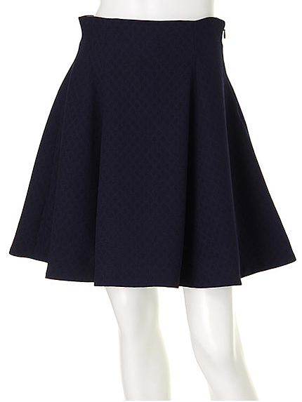 ダイヤジャガードフレアスカート