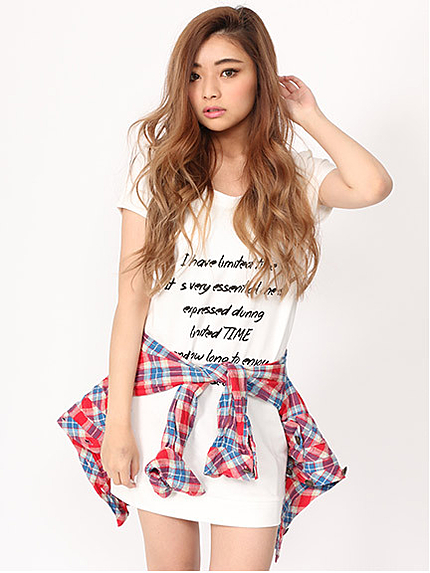 Tシャツワンピース