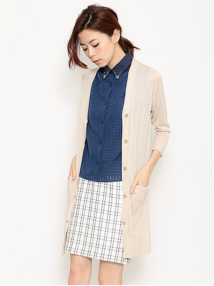 シングルロングニット