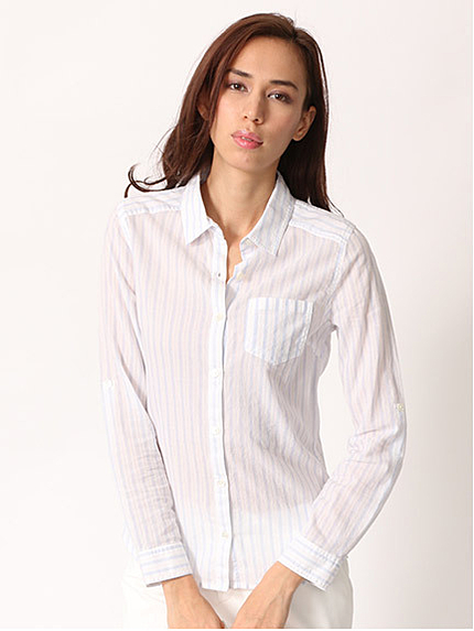 ストライプシャツ