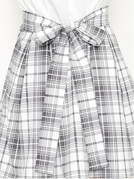 バックリボンスカート