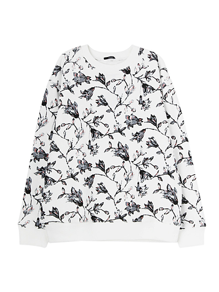 PAINT FLOWER BULKY TOP