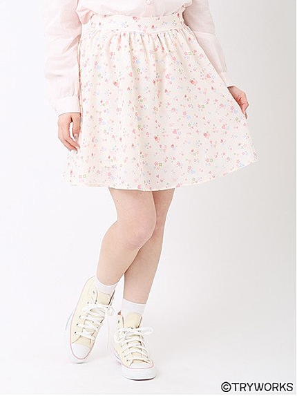 カピバラさん×earth キュロットパンツ