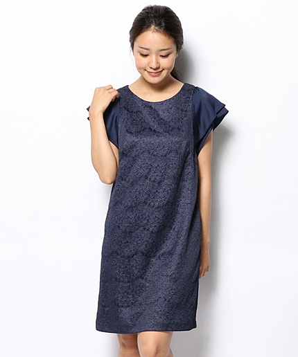 プラチナレースボンディングドレス