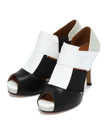 △ボワソンショコラ/B Iブーティーオープンパンプス90