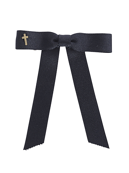 《ViVi 6月号　トリンドル玲奈さん着用》グログランリボンバレッタ