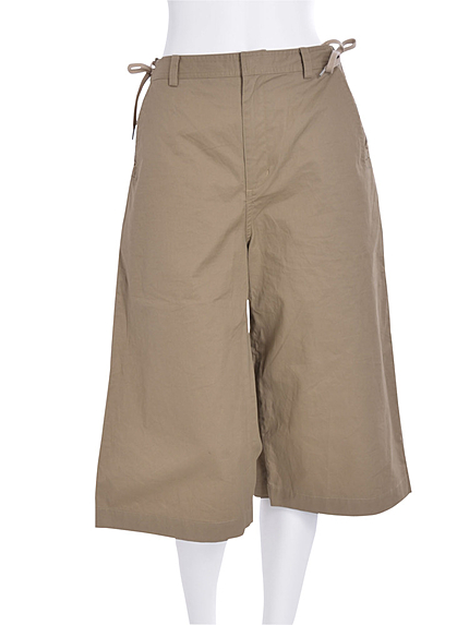 サイドレースアップガウチョパンツ【2015夏新作】