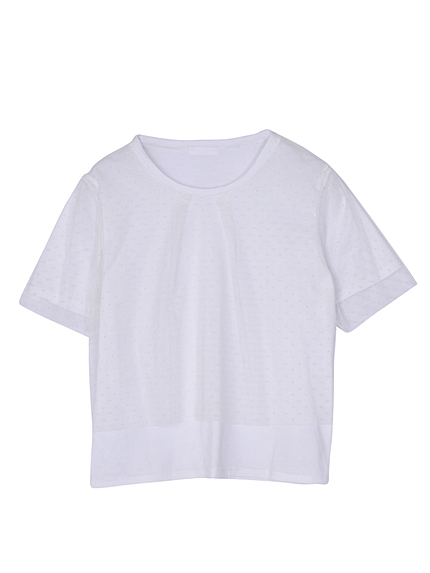 チュールレイヤードT