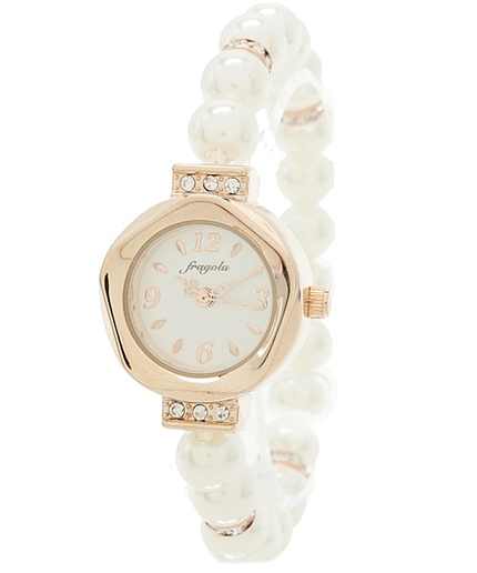 パールブレスレットウォッチ