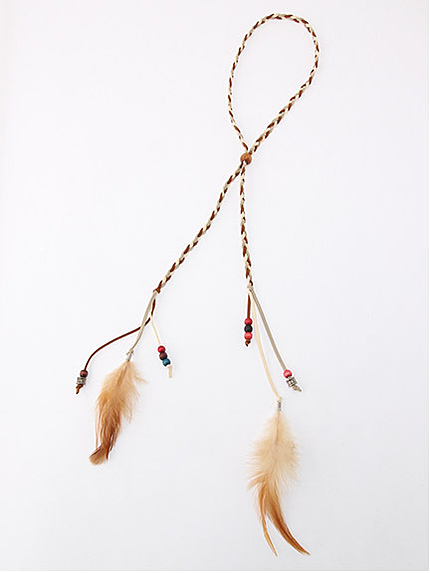 フェザーネックレス