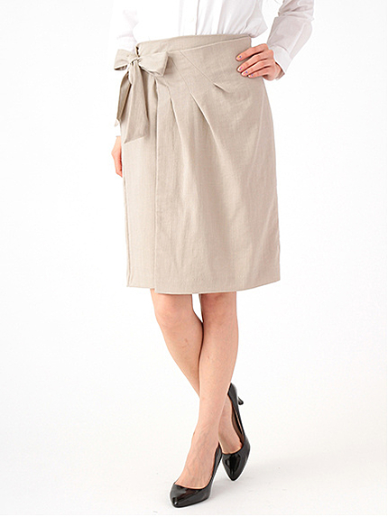 ・リボンラップスカート