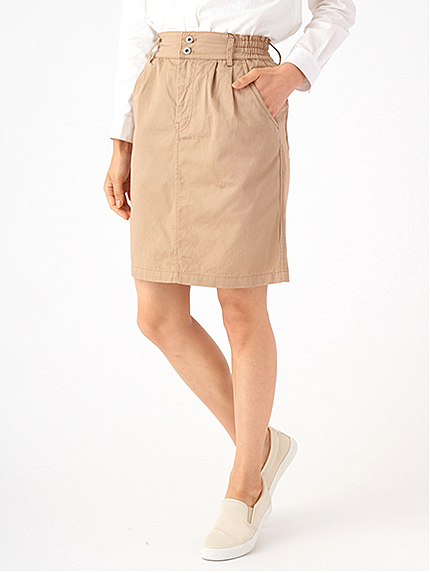 ・コットンツイルタイトスカート