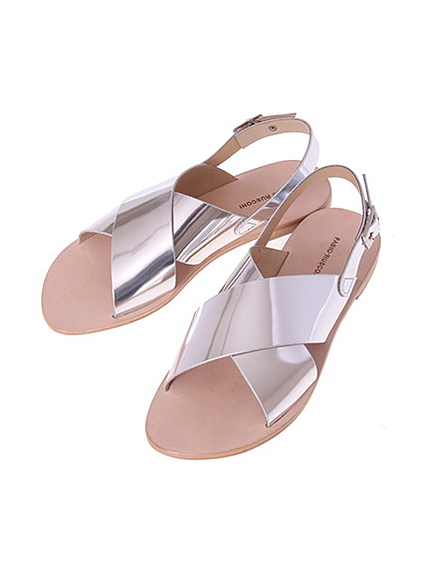fb metallic sandal