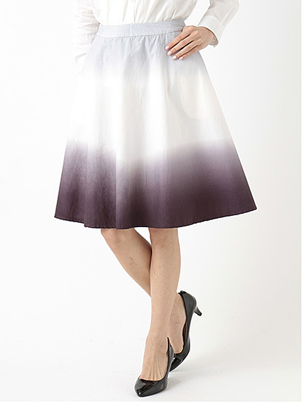 グラデーションスカート