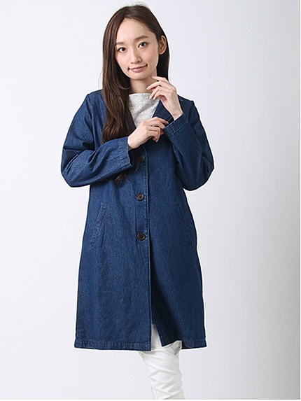 【Special Price】7.5ozデニム チェスターコート