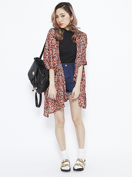 Rainy Flowerガウン